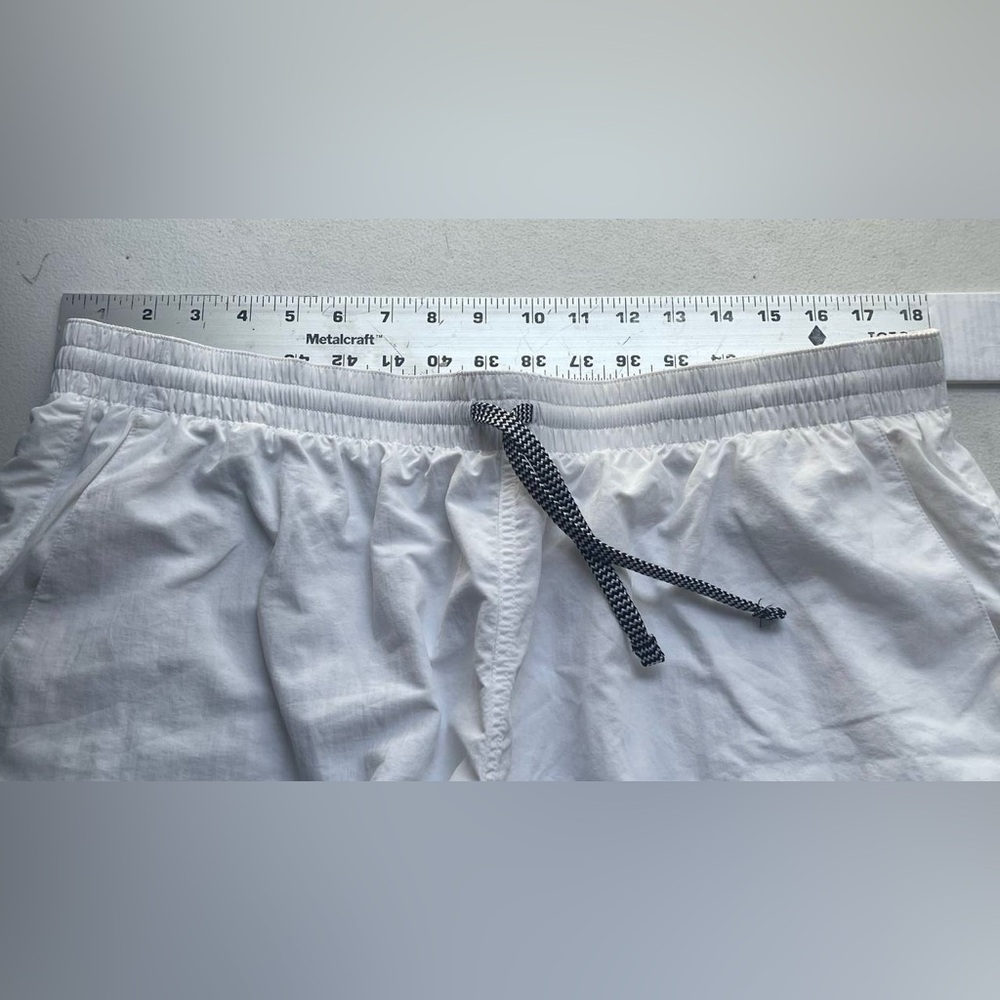 Nike Split‎ Logo Icon 7 JDI Fade Volley Shorts White Sz XXL Summer Sporty Preppy - Picture 5 of 15